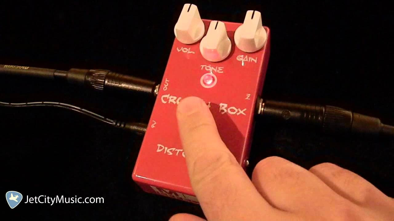 MI Audio Crunch Box Distortion - YouTube