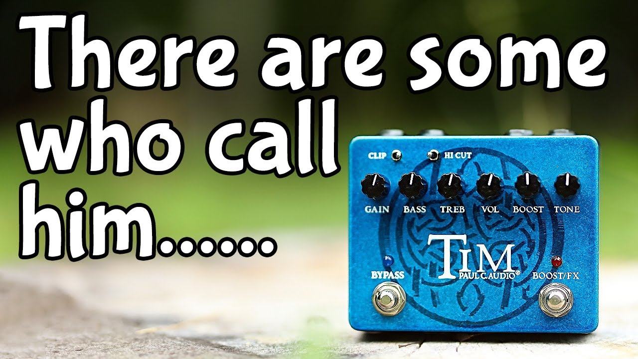 Paul Cochrane Timmy V3 Demo - 15th Anniversary Transparent Gain