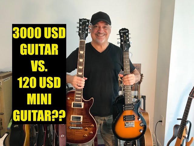 Cheap Vs. Expensive Guitar? Chinese Epiphone Mini Les Paul Express