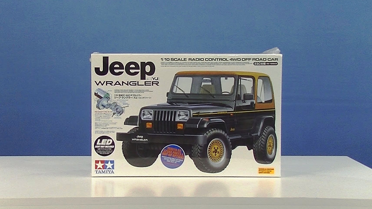 RC Addiction - Tamiya Jeep Wrangler CC01 unboxing and project into