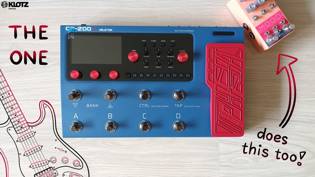 Valeton GP-200X 10th Anniversary | FIRMWARE 1.6.3 has Chase Bliss