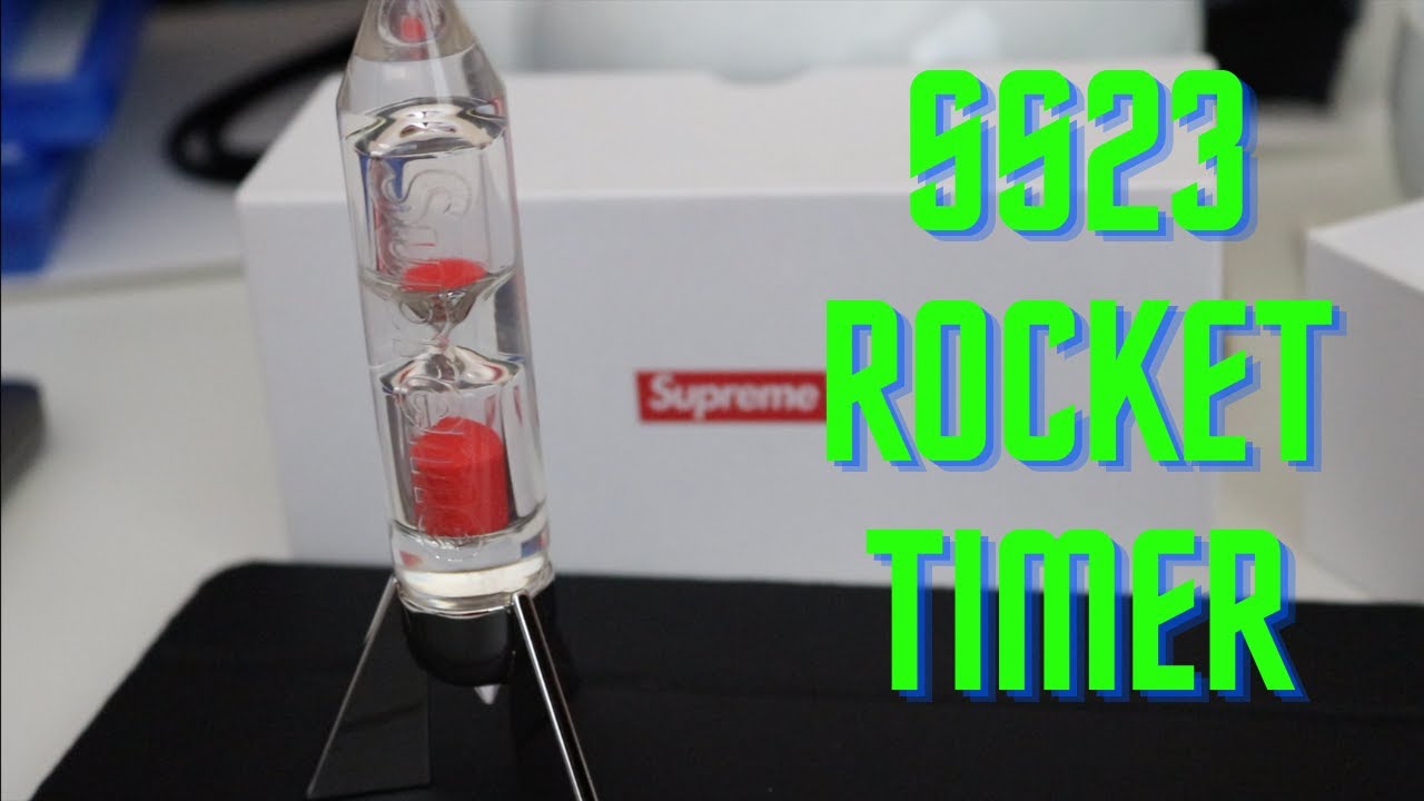 Supreme SS23 Rocket Timer - YouTube