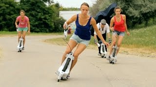 Slalom scene from the GausWheel Spirit Double Bass the new