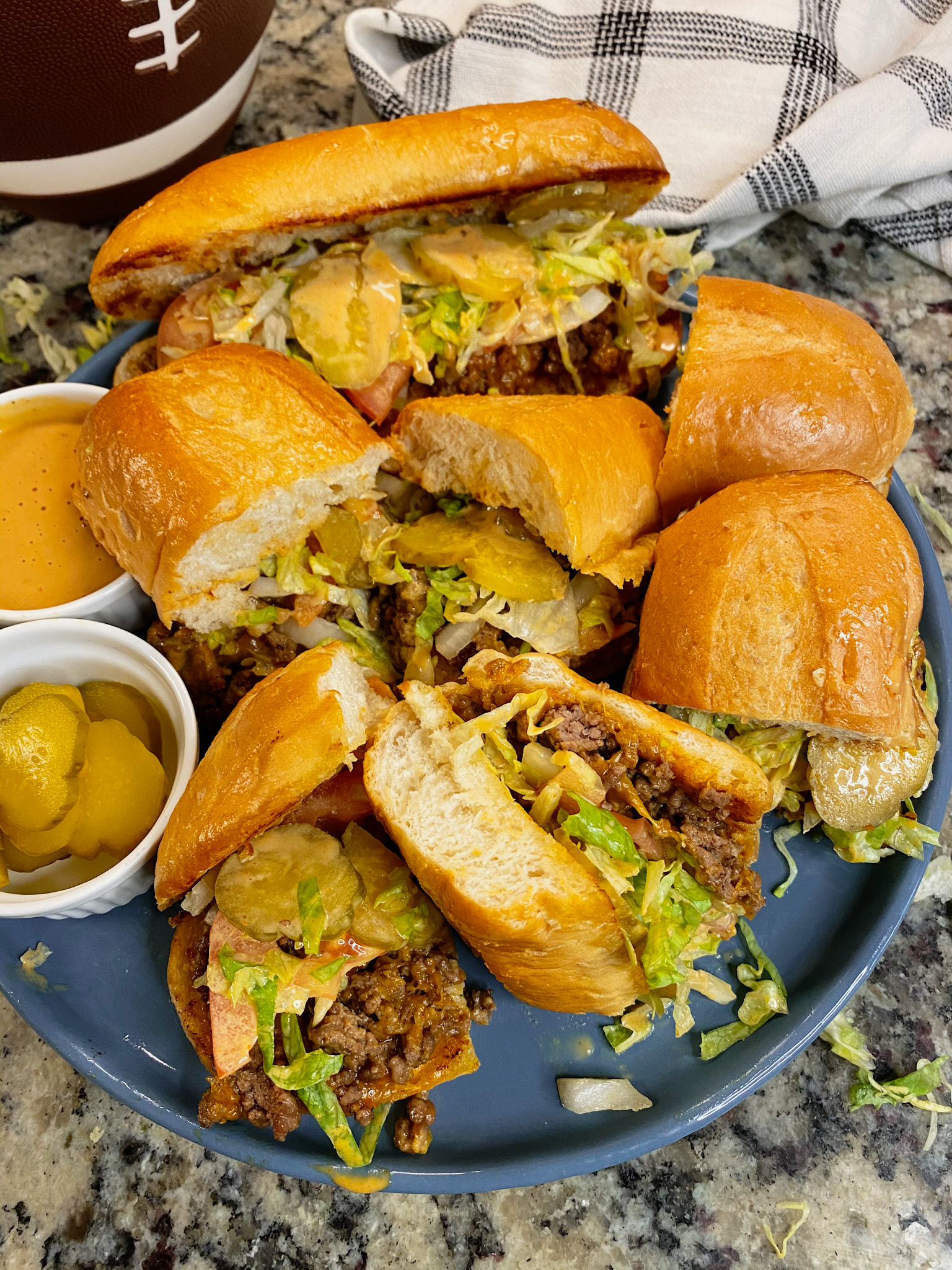 Mini Chopped Cheese Sandwich - CatWillMadeIt