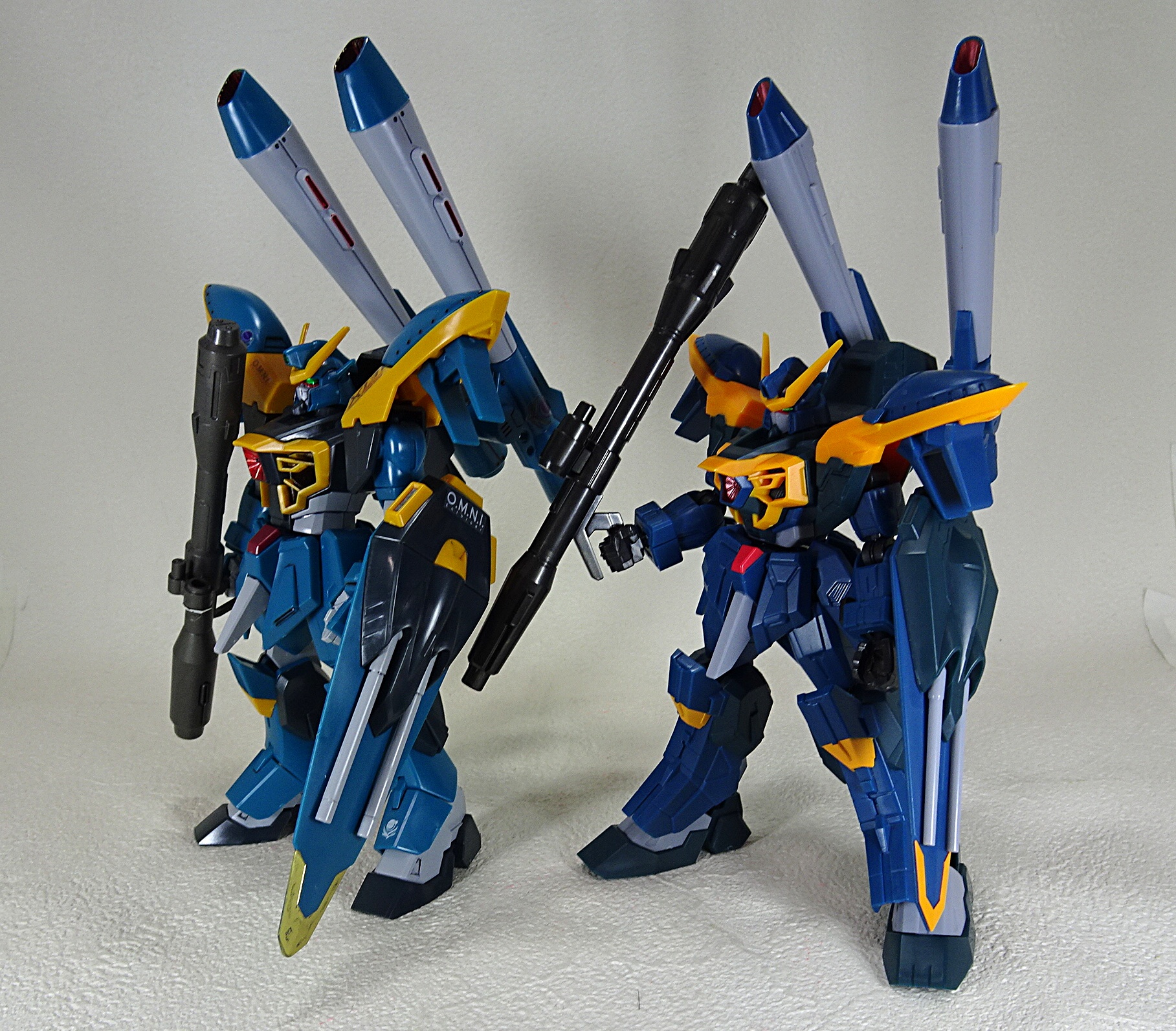 機動戦士ガンダムSEED 悪の3兵器セットのGフレームFAとHGCEガンプラを