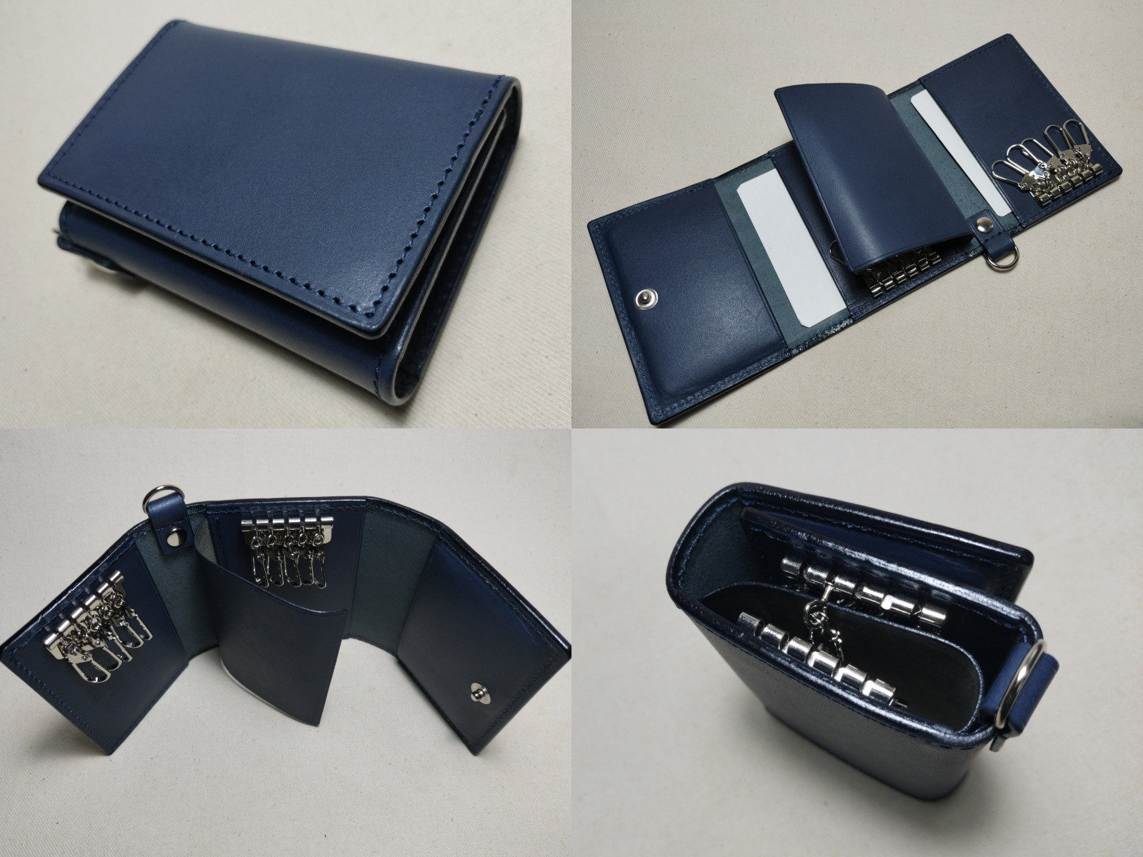 レクサスカードキーポケット付キーケース230901 | 革工房ノーツ