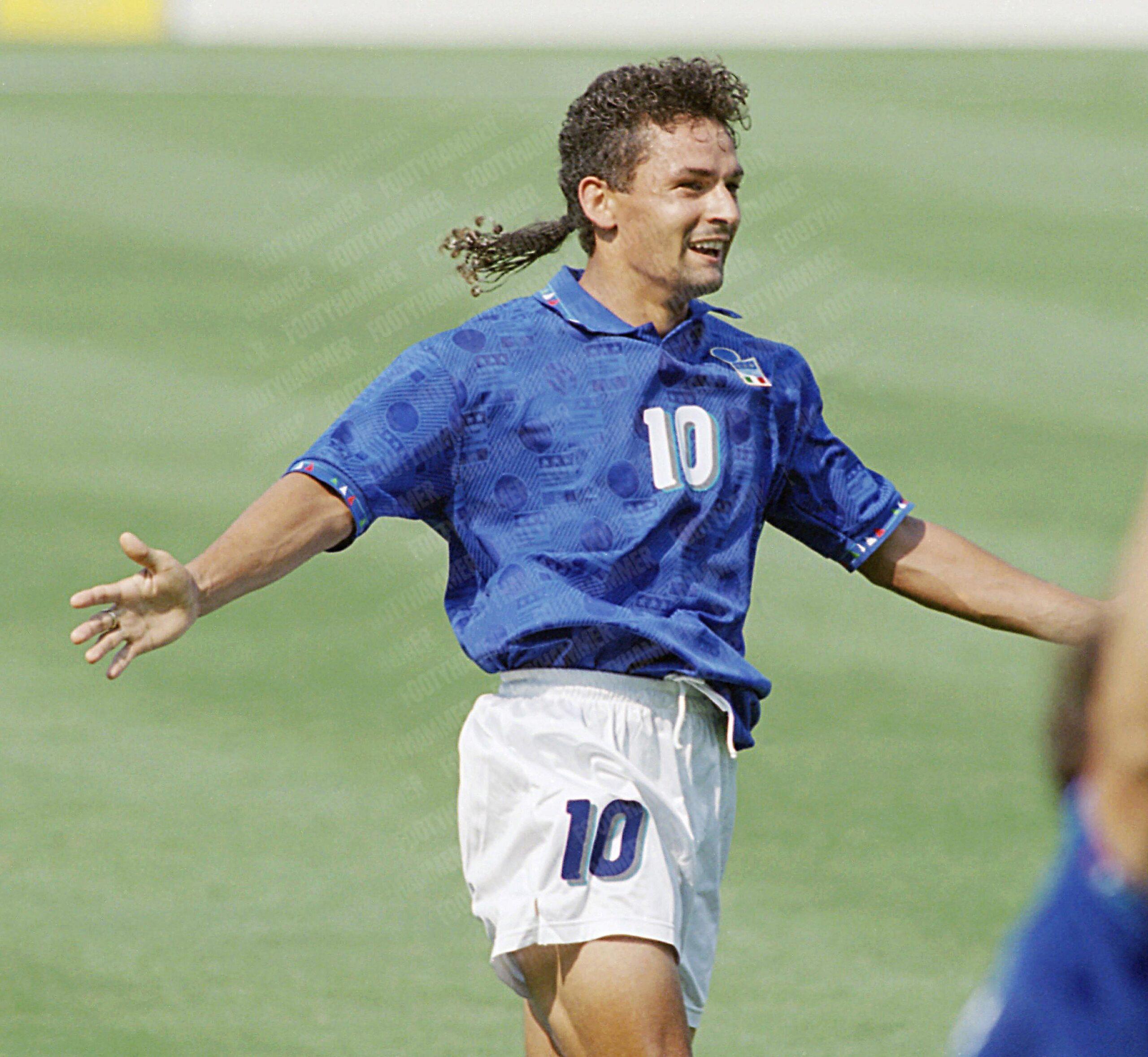 Roberto Baggio #10 Italy World Cup 1994 - Footyhammer Memorabilia