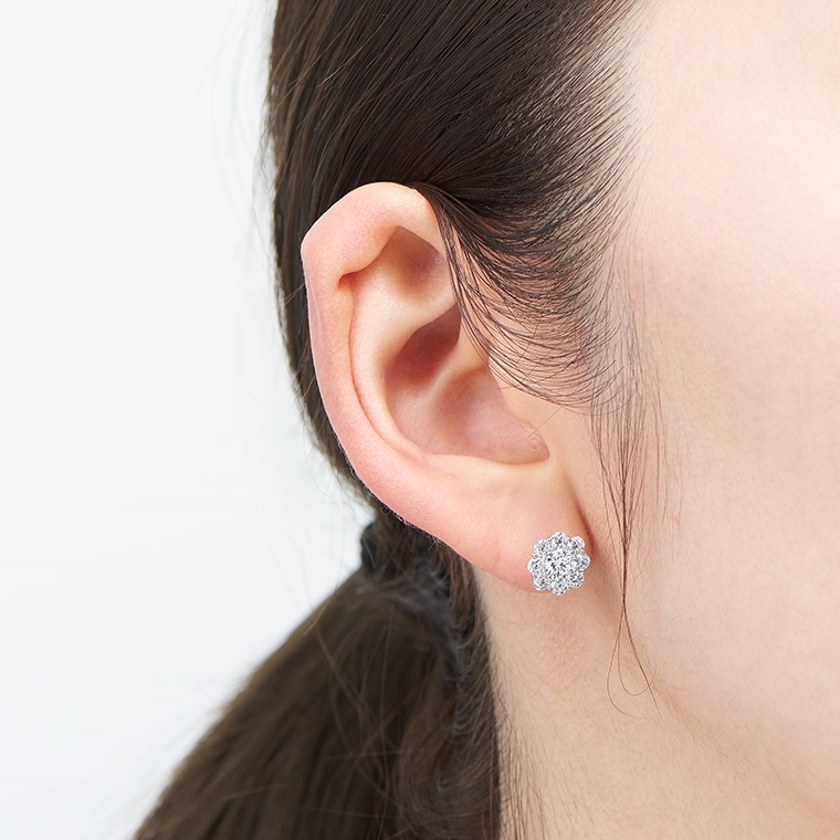 S007 ラボグロウンダイヤモンド/ピアス/0.30ct(プラチナ): SHINCA