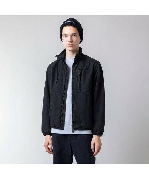 LACOSTE レッド ジップアップジャケット US XS Men's Crocodile Stand