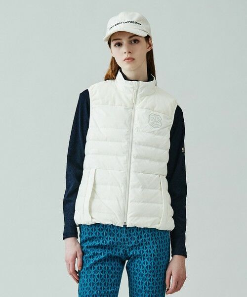 セール】 軽くて暖か！【WOMEN】【ストレッチ・撥水】ダウンベスト