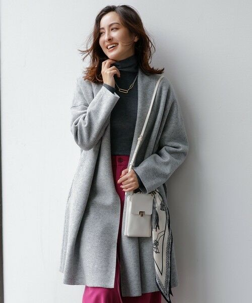 セール】 コンプレストパイル コーディガン （その他アウター）｜23区