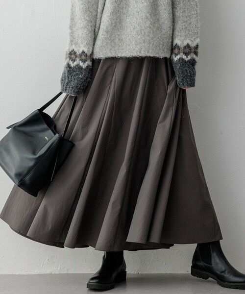 セール】 【洗える】ストレッチタイプライター フレア スカート （ミニ