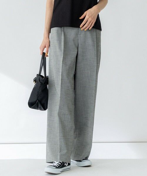 セール】 【セットアップ対応/洗える】スラブツイードストレッチ