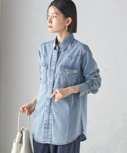 セール】 ROCKMOUNT:〈洗濯機可能〉デニム ウエスタン （シャツ