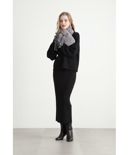 フォーファーティペット＆パールグローブ （マフラー・ショール