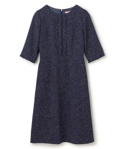 セール】 【洗える】MIST TWEED ドレス （ロング・マキシ丈ワンピース