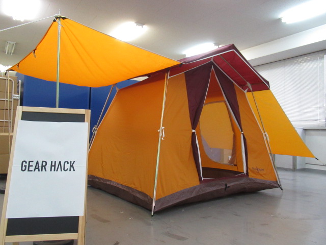 FIELDCHAMP タープ付ロッジ型テント | アウトドア用品・アウトドア