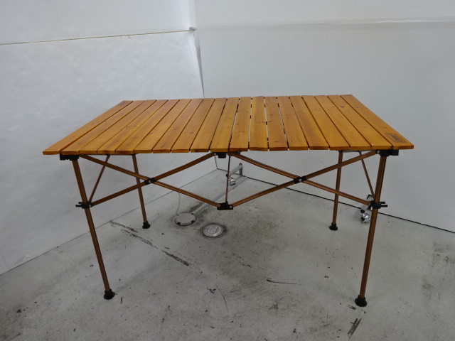 Coleman ナチュラルウッドロールテーブル クラシック(110) ナチュラル