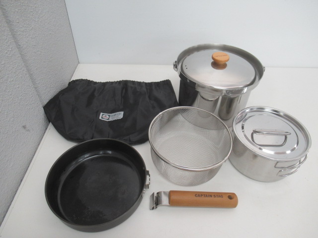 フィールドクッカー No.2 ・マナイタセット No.4 フィールドクッカー