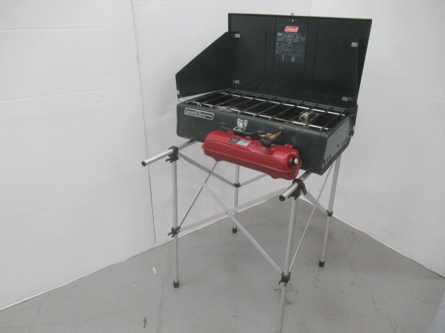 コールマン 2バーナー ザ•パワーハウス413H ＆ アルミスタンドセット