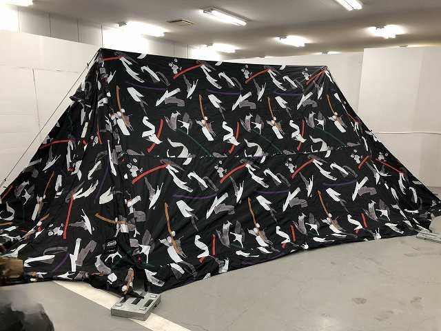 2ポールシェルター JIブラック | アウトドア用品・アウトドアグッズの