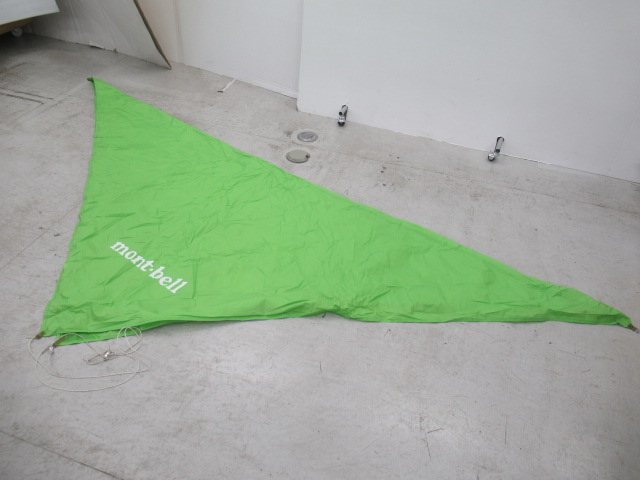 タツ UL タープ オリーブグリーン中古