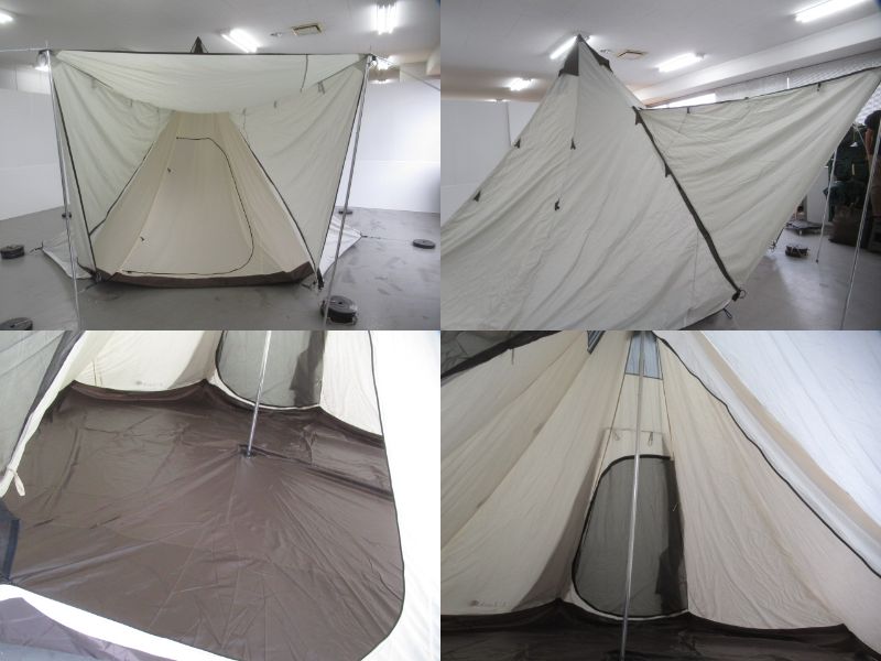 UJack ワンポールテント Desert450 セット | アウトドア用品