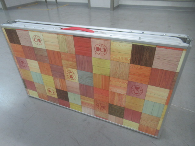 中古 美品 コールマン ナチュラルモザイクリビングテーブル180 中古 美