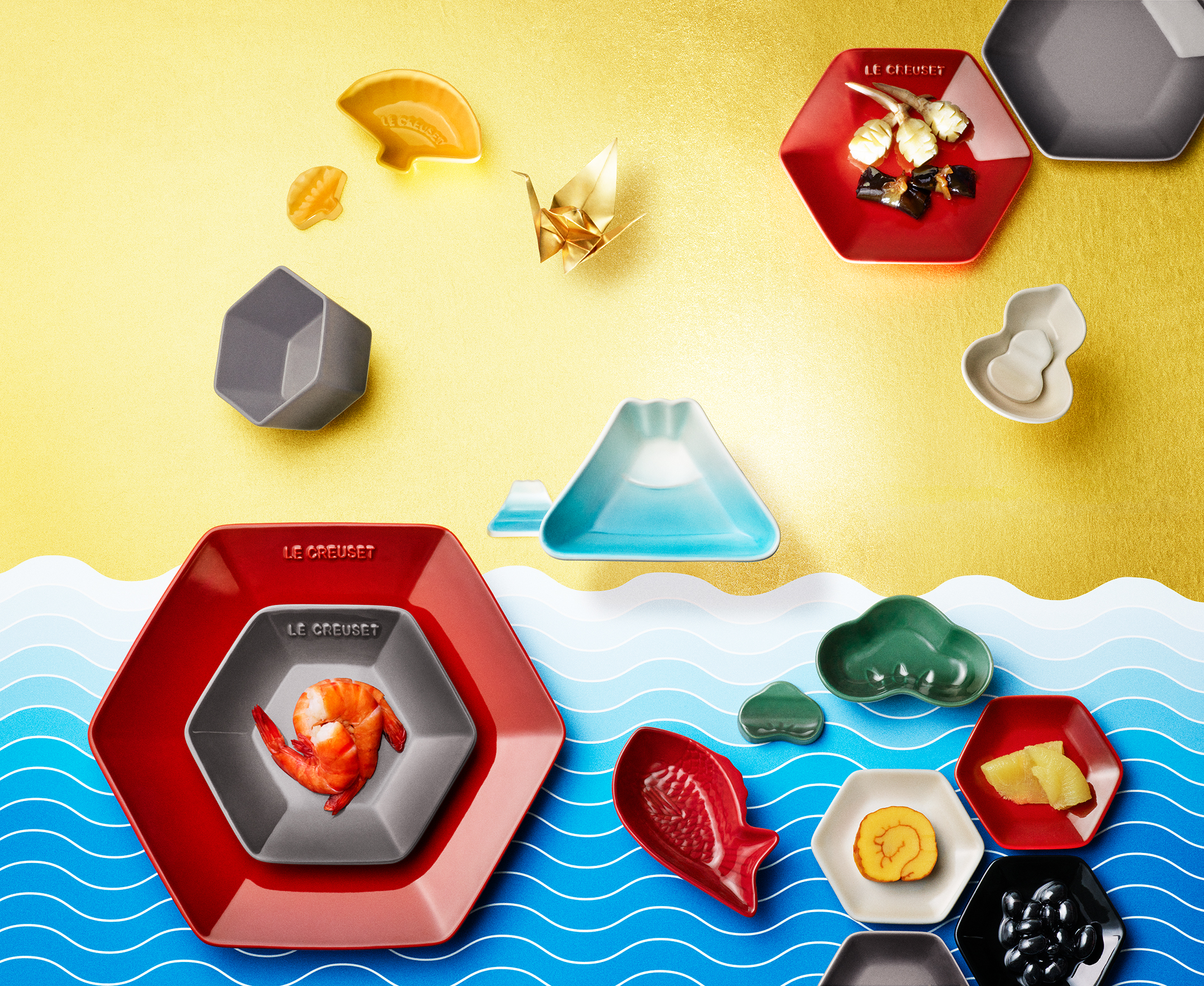 お正月に揃えたいル・クルーゼの縁起物ストーンウェア | VERY