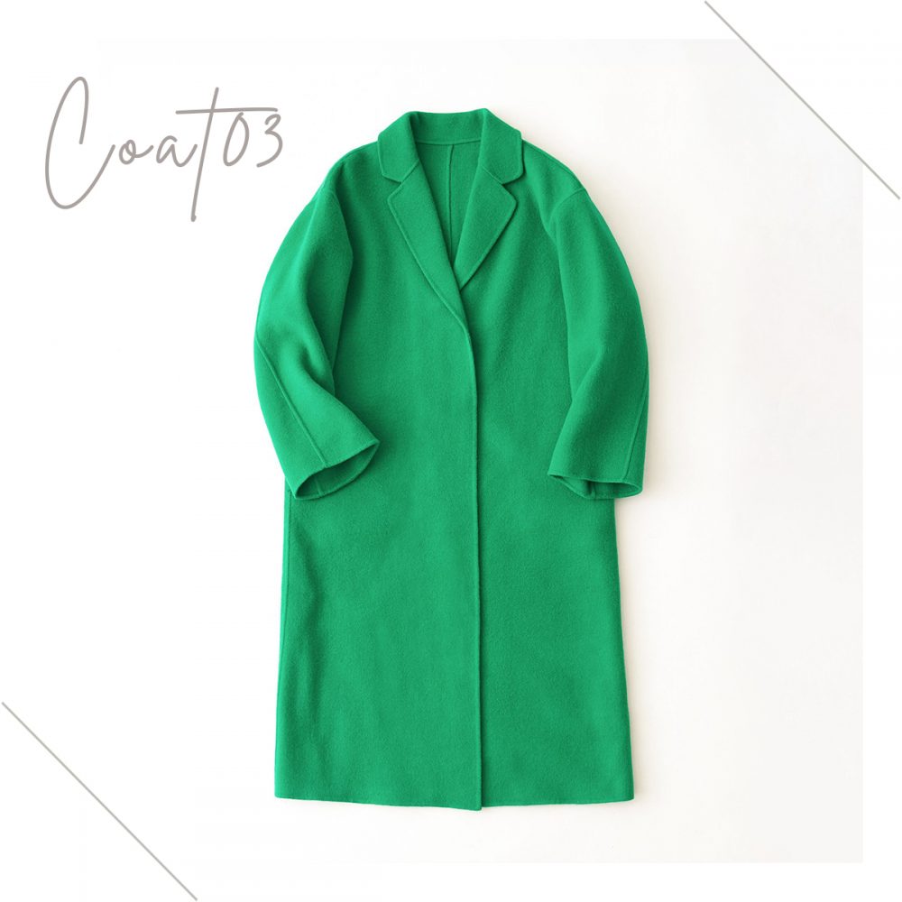 トレンドカラーのグリーンで、なんでもない日も“おしゃれしている充実