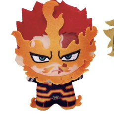 僕のヒーローアカデミア】A：エンデヴァー/ちびぐるみvol.4/ぬいぐるみ