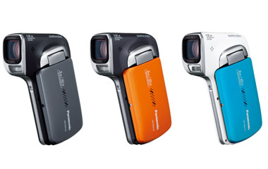 パナソニック、ガングリップタイプのビデオカメラ「HX」シリーズ