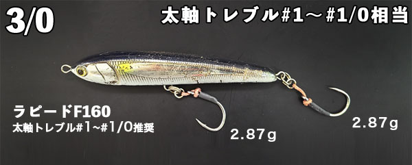 D-CLAW(ディークロウ)KEY HOOK(キーフック) 3/0 4/0 5/0 6/0 | ルアー