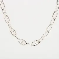 エルメス シェーヌダンクルGM ネックレス 29コマ 925 137.8g シルバー