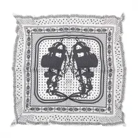 ファッション 新品未使用 タグ付き エルメス カレ70 トロカデロ ジャズ