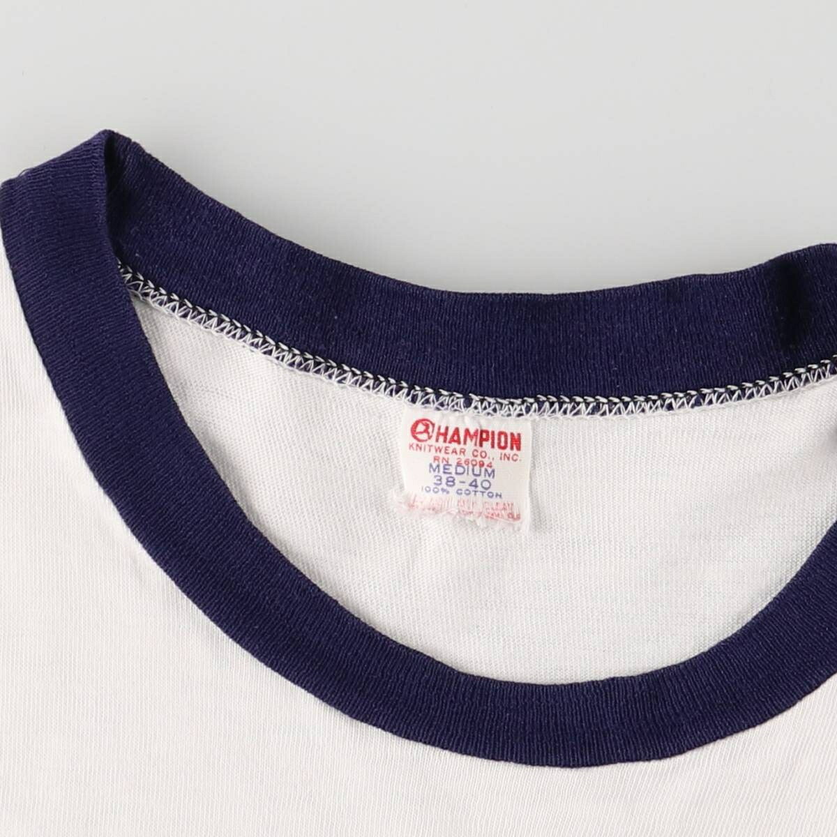 古着 60年代 チャンピオン Champion ランナーズタグ ランタグ リンガー
