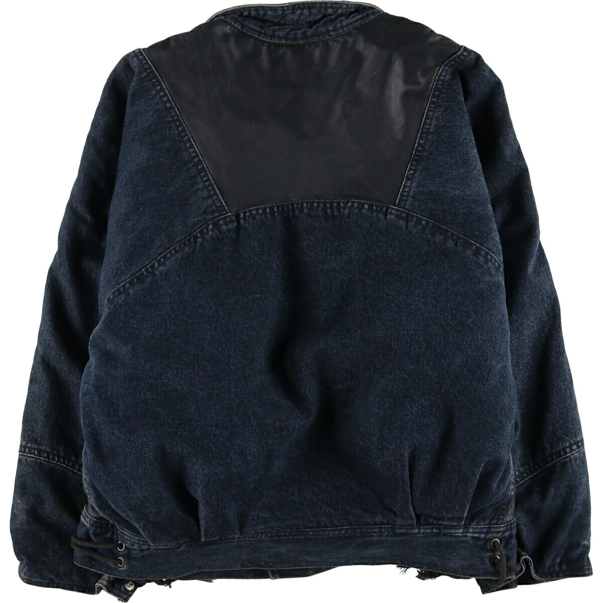 古着 80年代 ゲス Guess BY GEORGES MARCIANO レザー切替 デニム