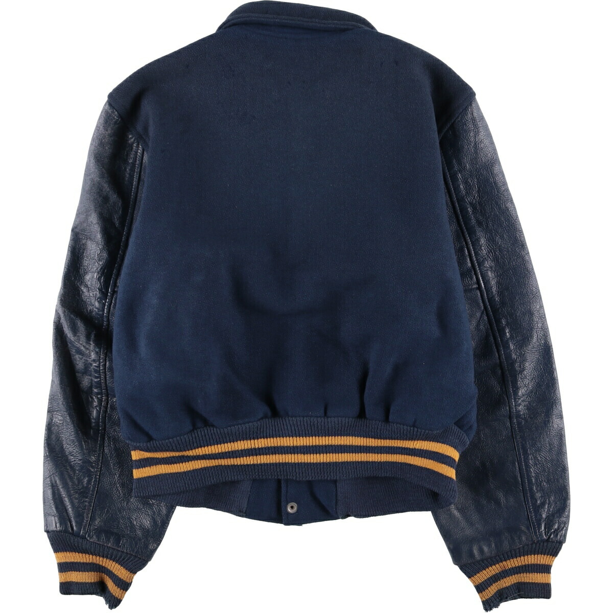 古着 ～70年代 HATCHERS Honus Wagner Athletic Goods 袖革ウール