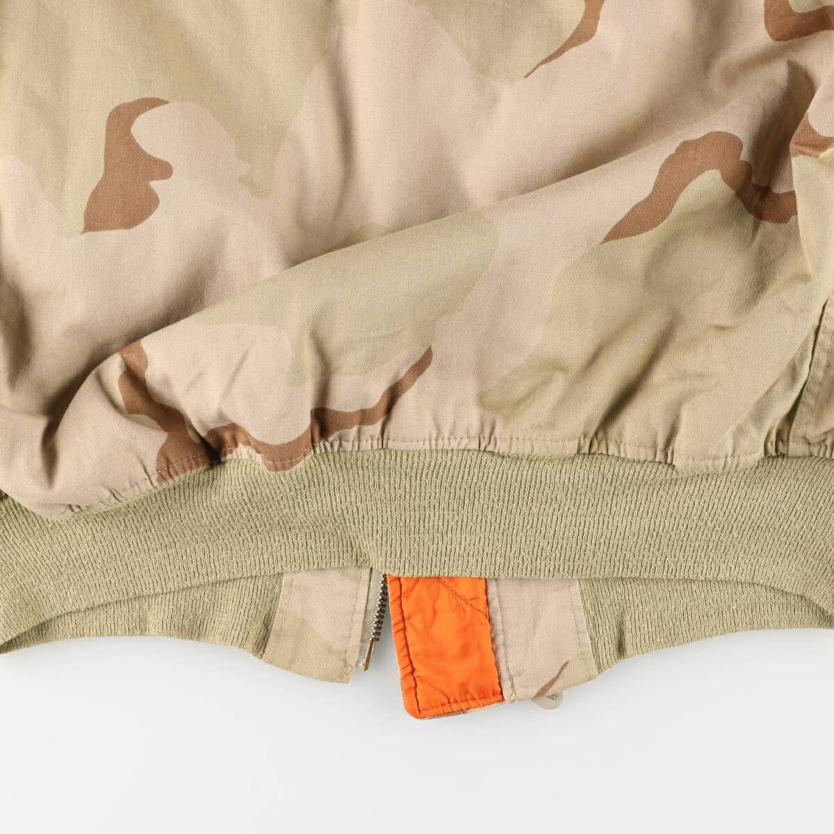 古着 80～90年代 民間品 アルファ ALPHA MA-1タイプ 迷彩柄 3C