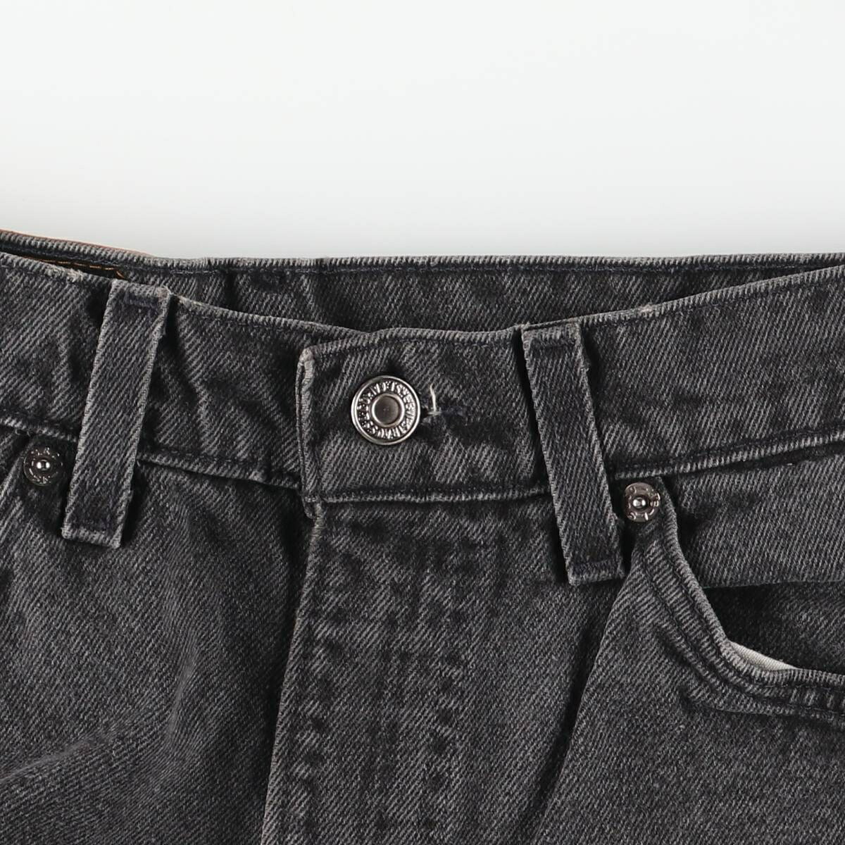 古着 90年代 リーバイス Levis 550 RELAXED FIT オレンジタブ ブラック