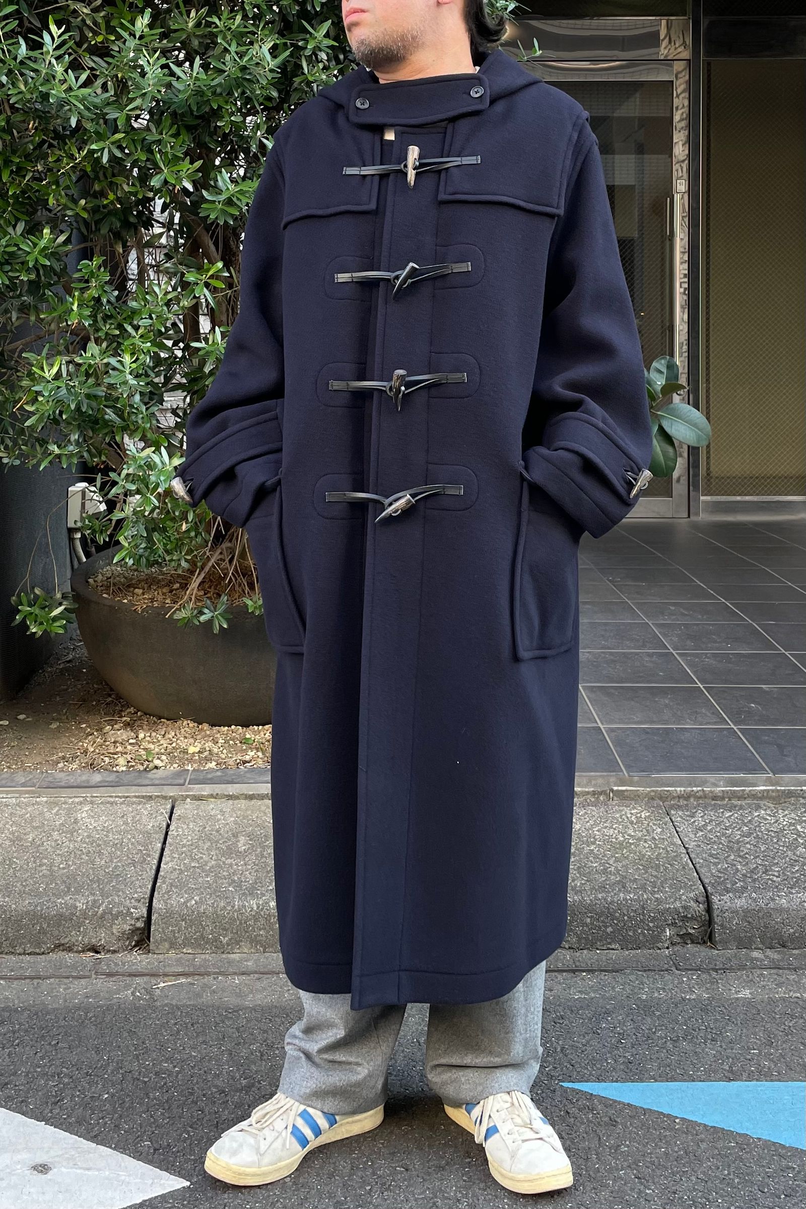 モンゴメリー ダッフルコート チベット サイズL相当 ブラウン