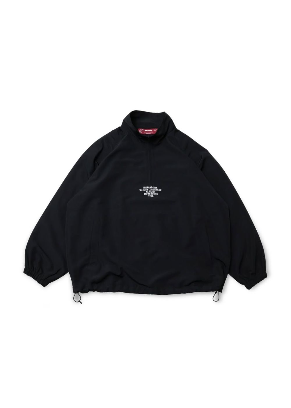 HIDE AND SEEK - Nylon Anorak Jacket (BLACK) / セットアップ