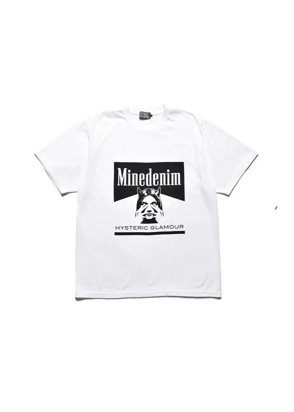 MINEDENIM - × HYSTERIC GLAMOUR T-SH (BLACK) / ×ヒステリック