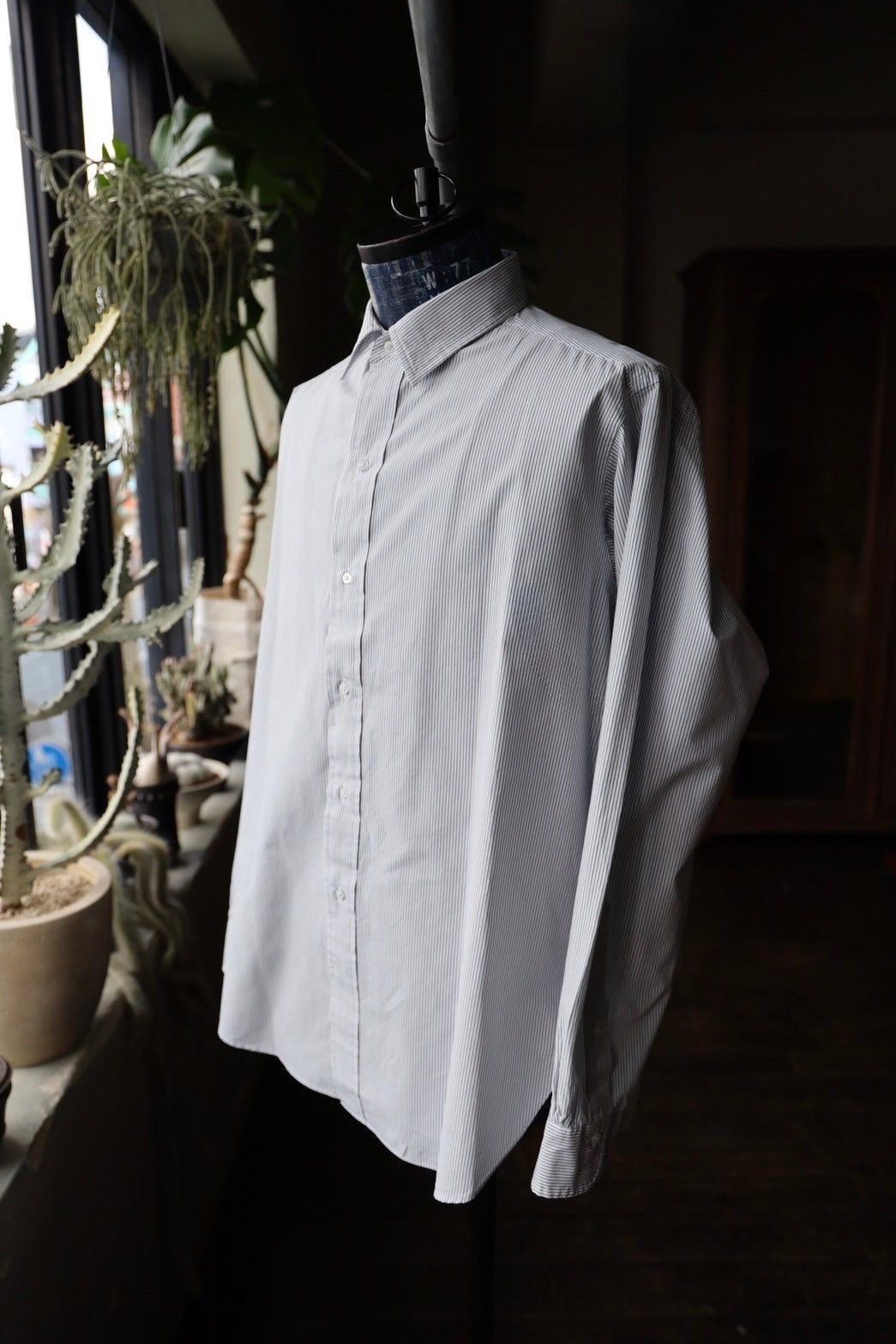 A.PRESSE - アプレッセ 25SS Regular Collar Shirt(25SAP-02-09H