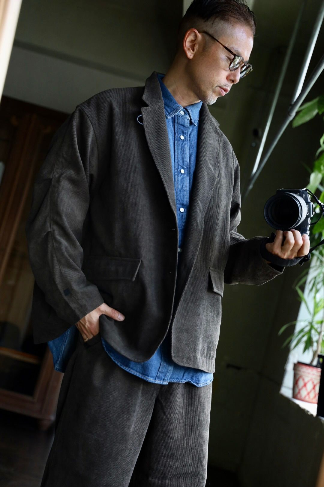 DAIWA PIER39 - DAIWA PIER39 25FW TECH LOOSE 2B JACKET CORDUROY(BJ