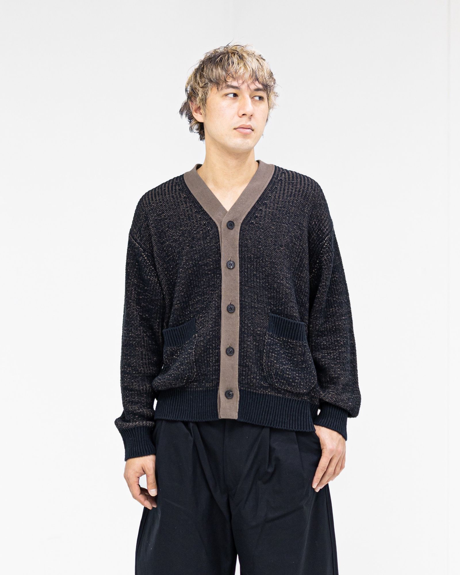 COMME des GARCONS HOMME - コムデギャルソンオム26SS シルク×綿片畦