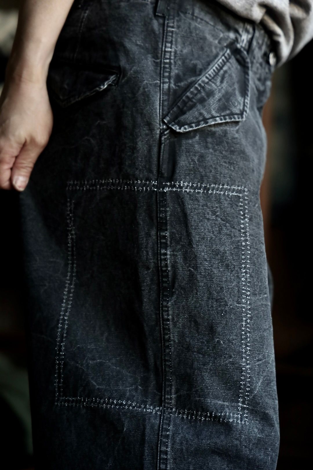 A.PRESSE - アプレッセ M-51 Custom Pants(25SAP-04-03H) BLACK | MARK