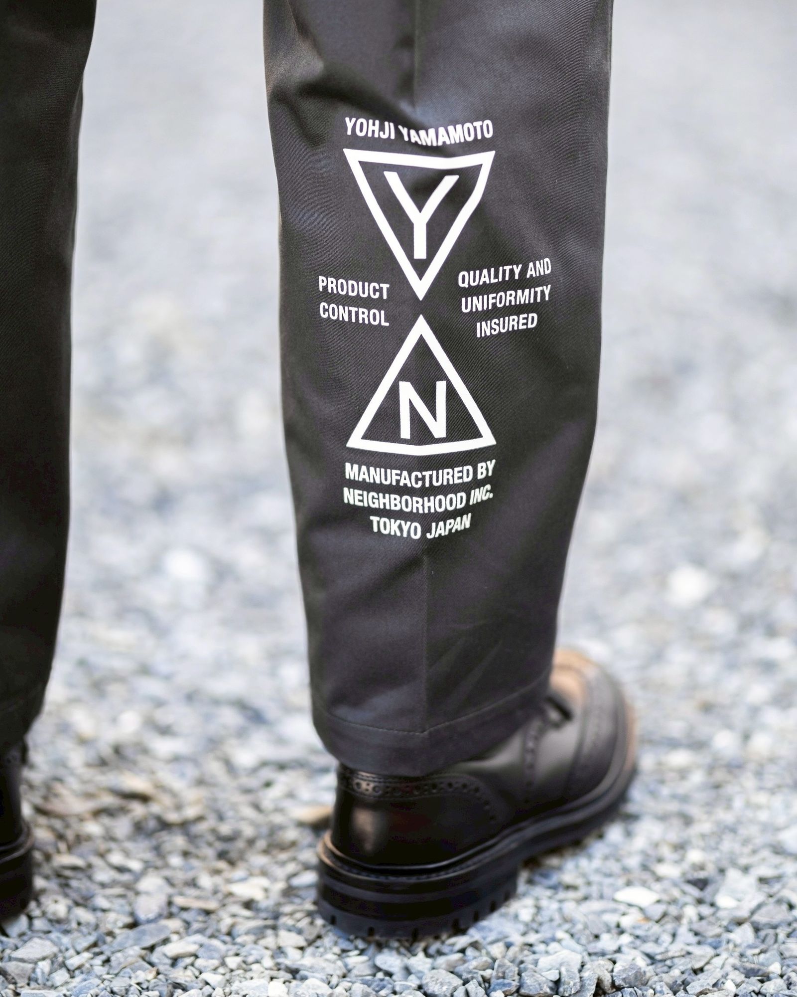 yohji yamamoto - Yohji Yamamoto × NEIGHBORHOOD タックワークパンツ