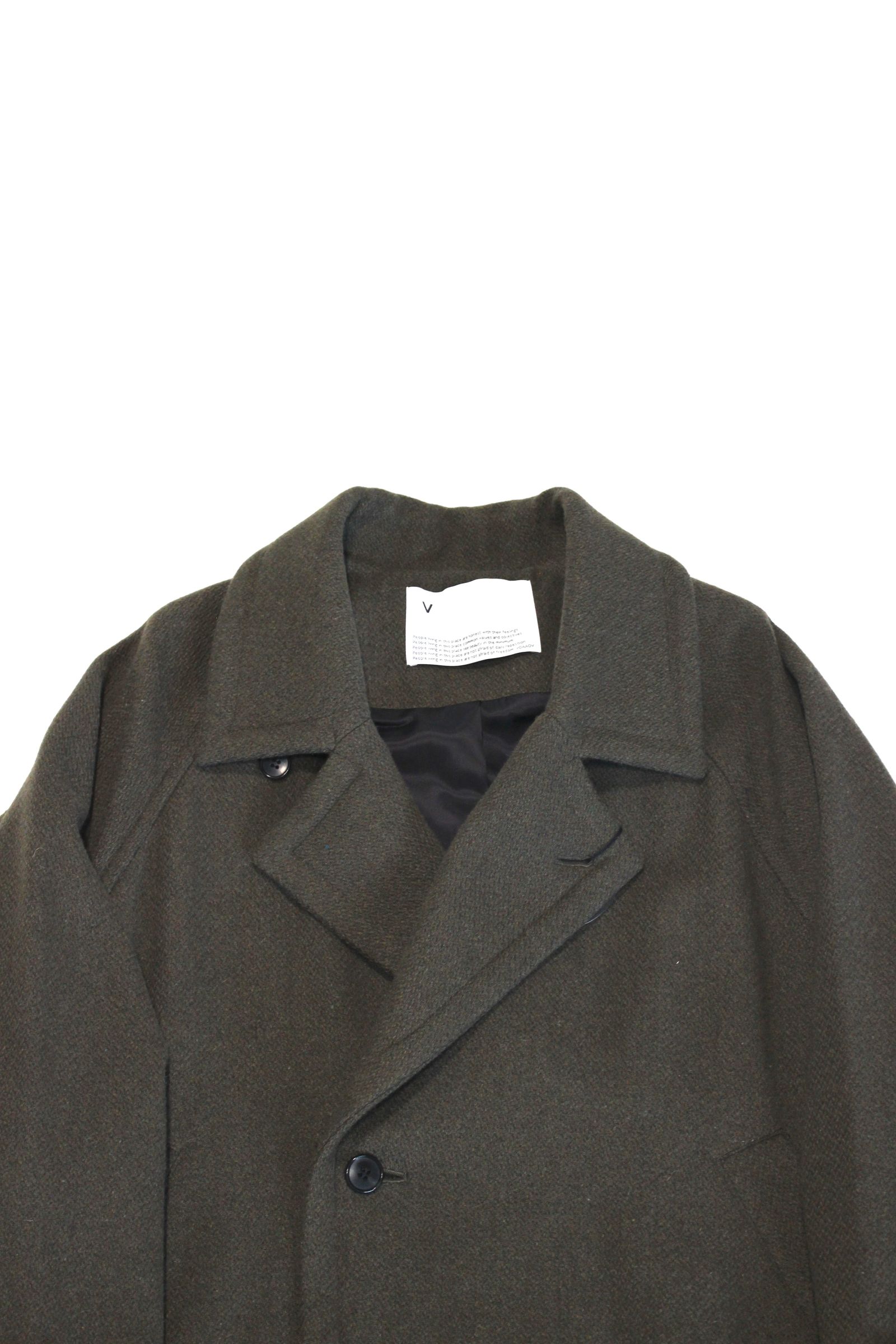 VOAAOV - Yabure Oil Cut Wool Long Coat/ロングコート | NapsNote