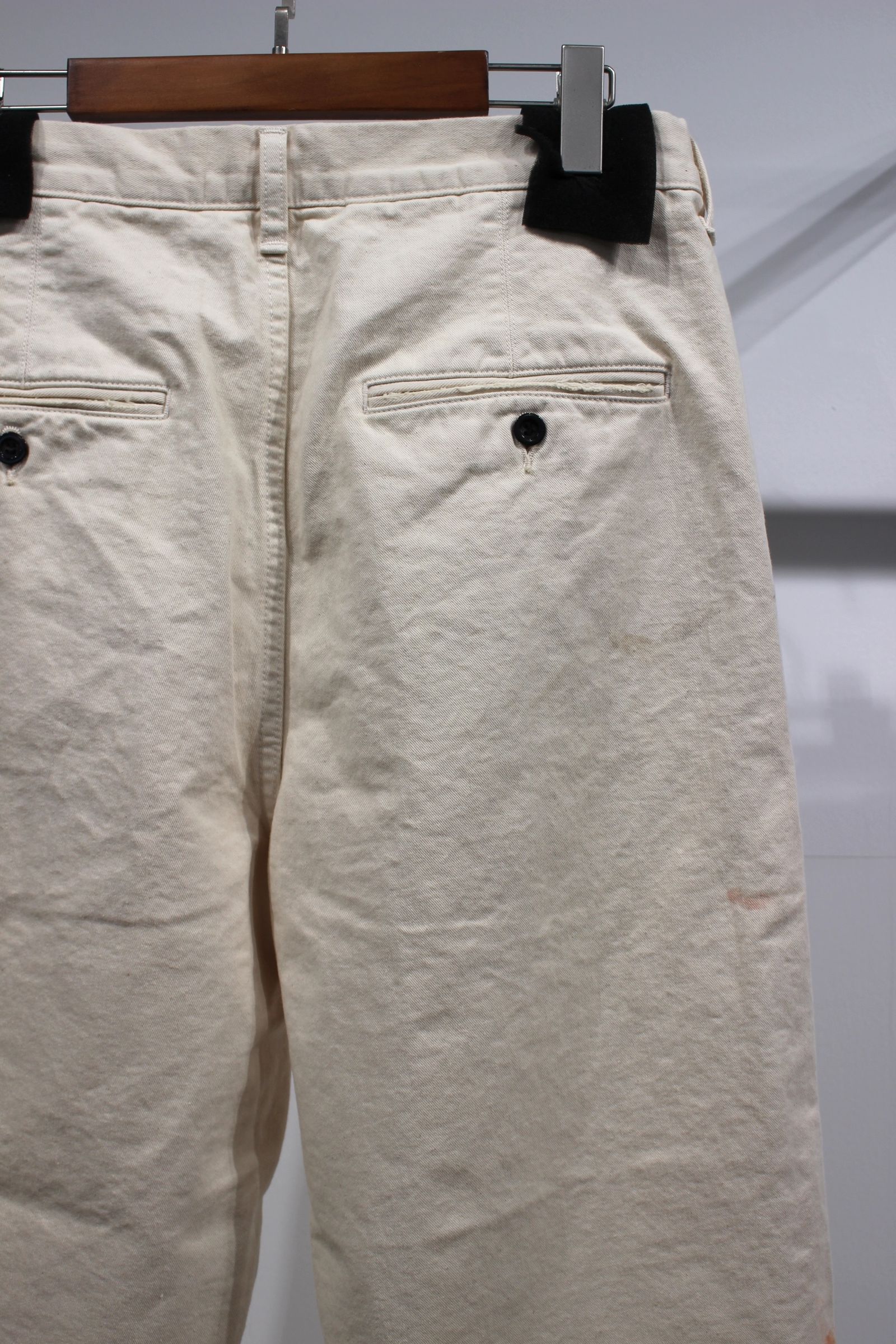 ANCELLM - PAINT CHINO TROUSERS/BEIGE | NapsNote